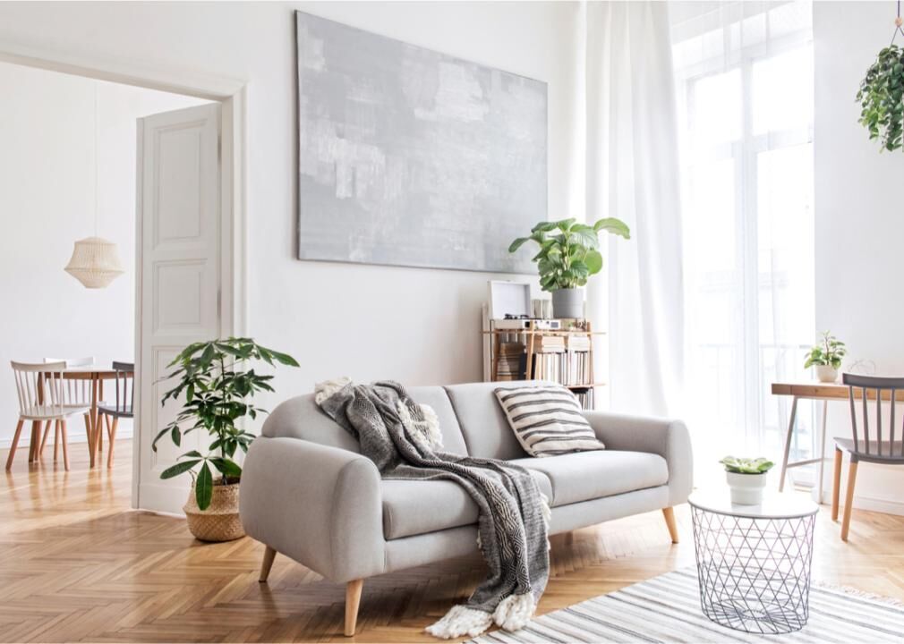 Pull furniture away from walls